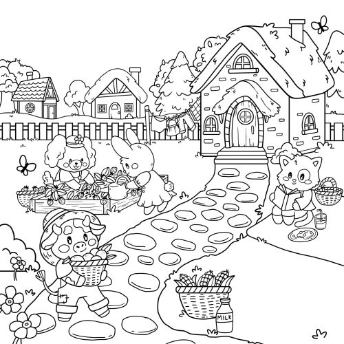 Shiane Salabie Coloring Book Illustrator from USA