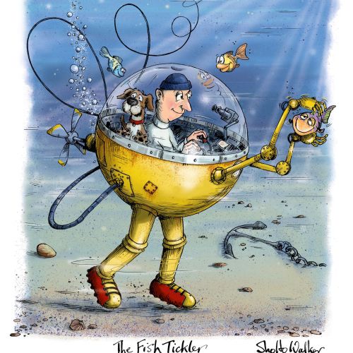 Sholto Walker International children's book illustrator. UK