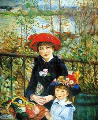 Ilustração de moda de Renoir Kopie