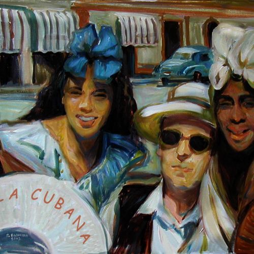 man with 2 women in Habana