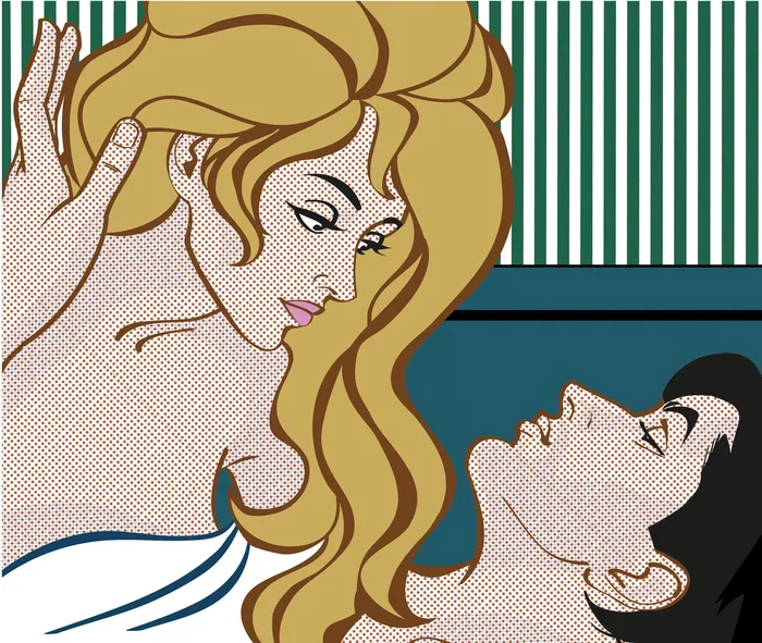 couple pop art