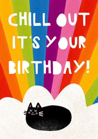 Birthday card design by Sophie Loren Moran