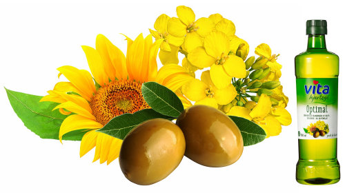 Olives, Sunflower and Rapeseed