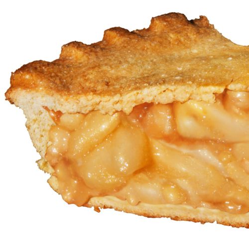 Slice of Apple Pie Food Illustration