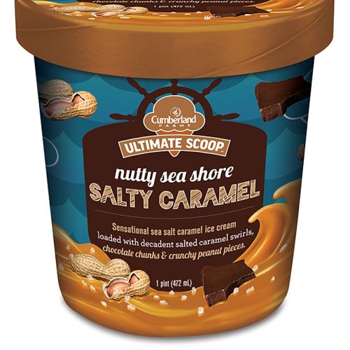 Packaging Caramel Ice Cream