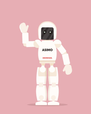 Robot Asiho vectoriel