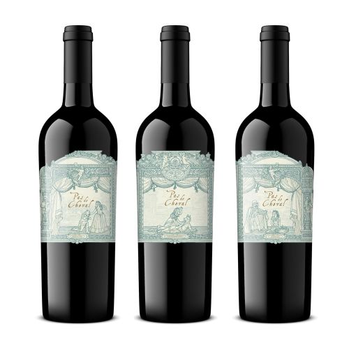 Pas De Cheval wine packaging