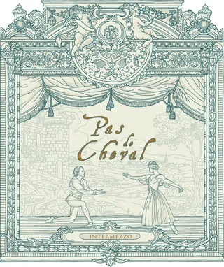 Ornate etched ballet scene titled Pas De Cheval by Studio Duco