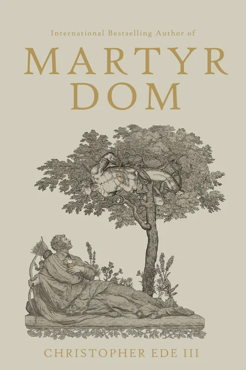 Illustration de saint Sébastien sous un arbre sur la couverture du Martyre (TERM323)