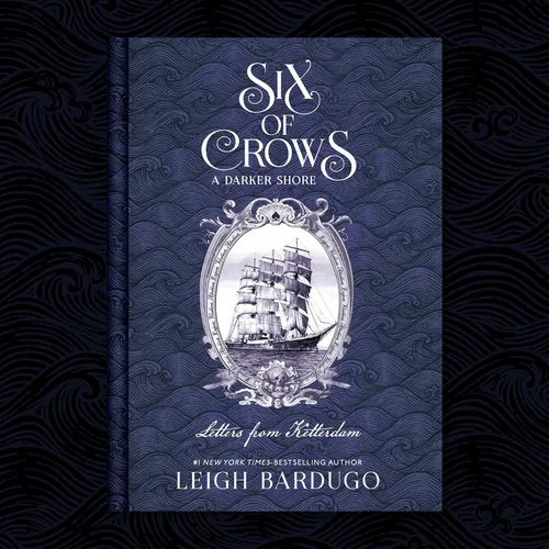 Studio Duco etching of the Six of Crows book cover