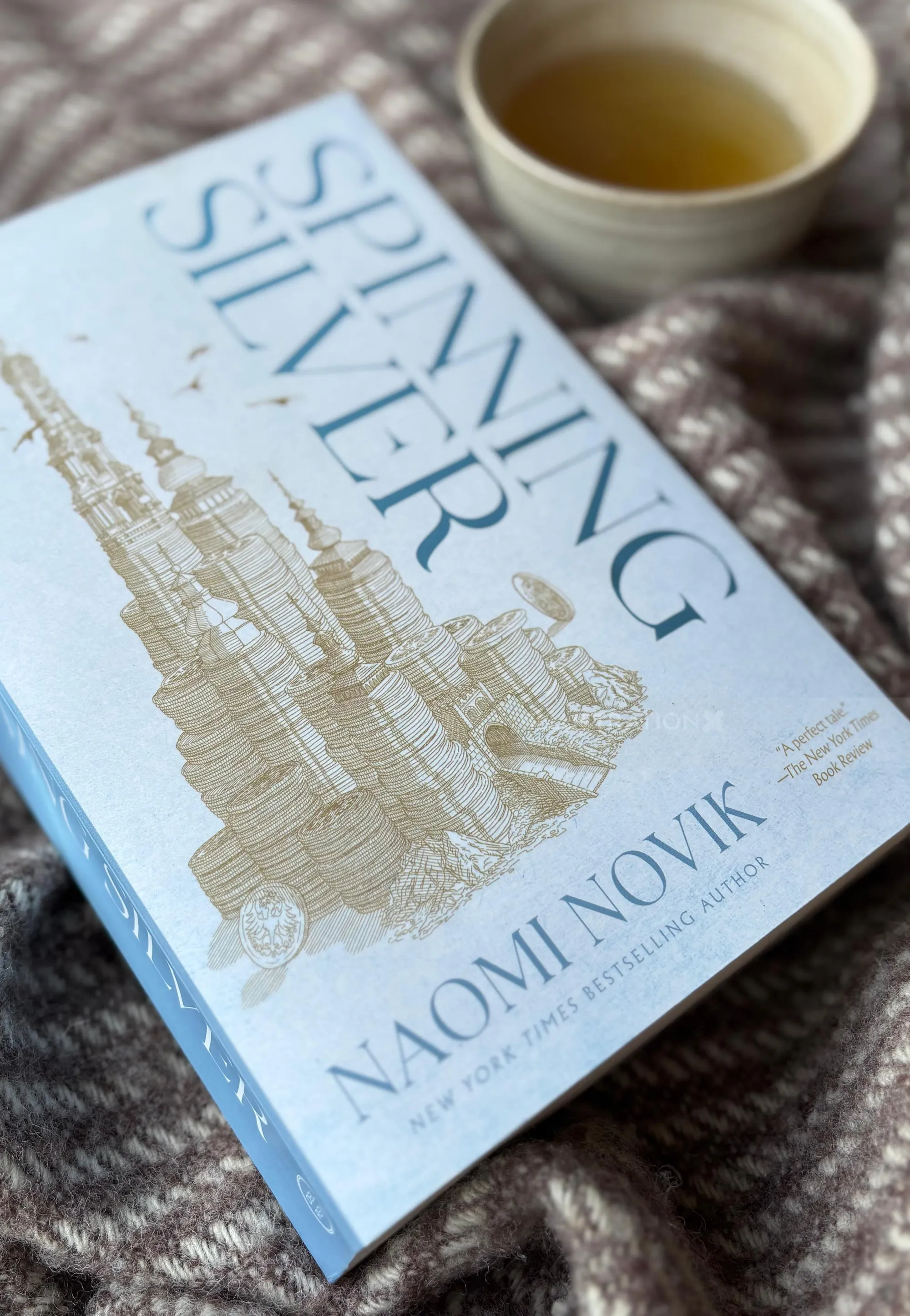 Studio Duco's photo of Naomi Novik's Spinning Silver book cover