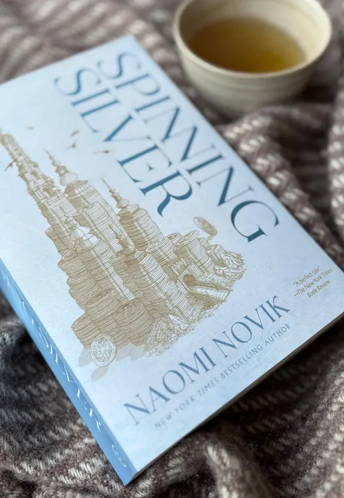 Studio Duco's photo of Naomi Novik's Spinning Silver book cover
