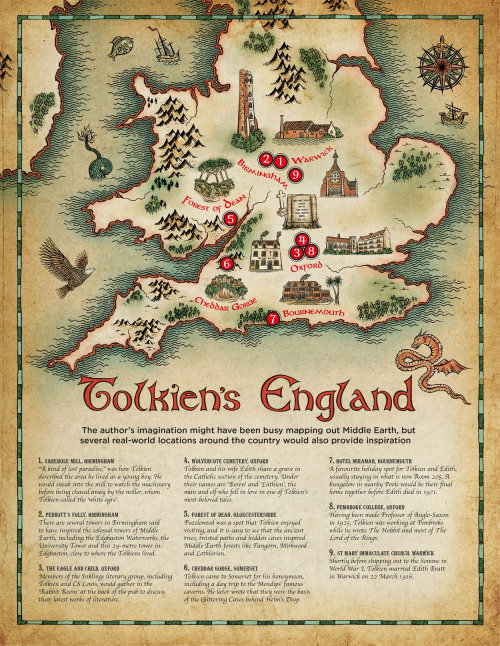 Tolkiens England artwork 