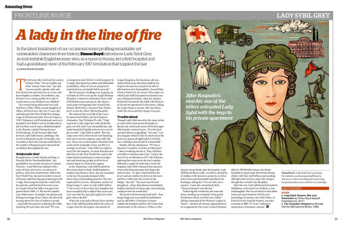 Editorial a lady in the line of fire
