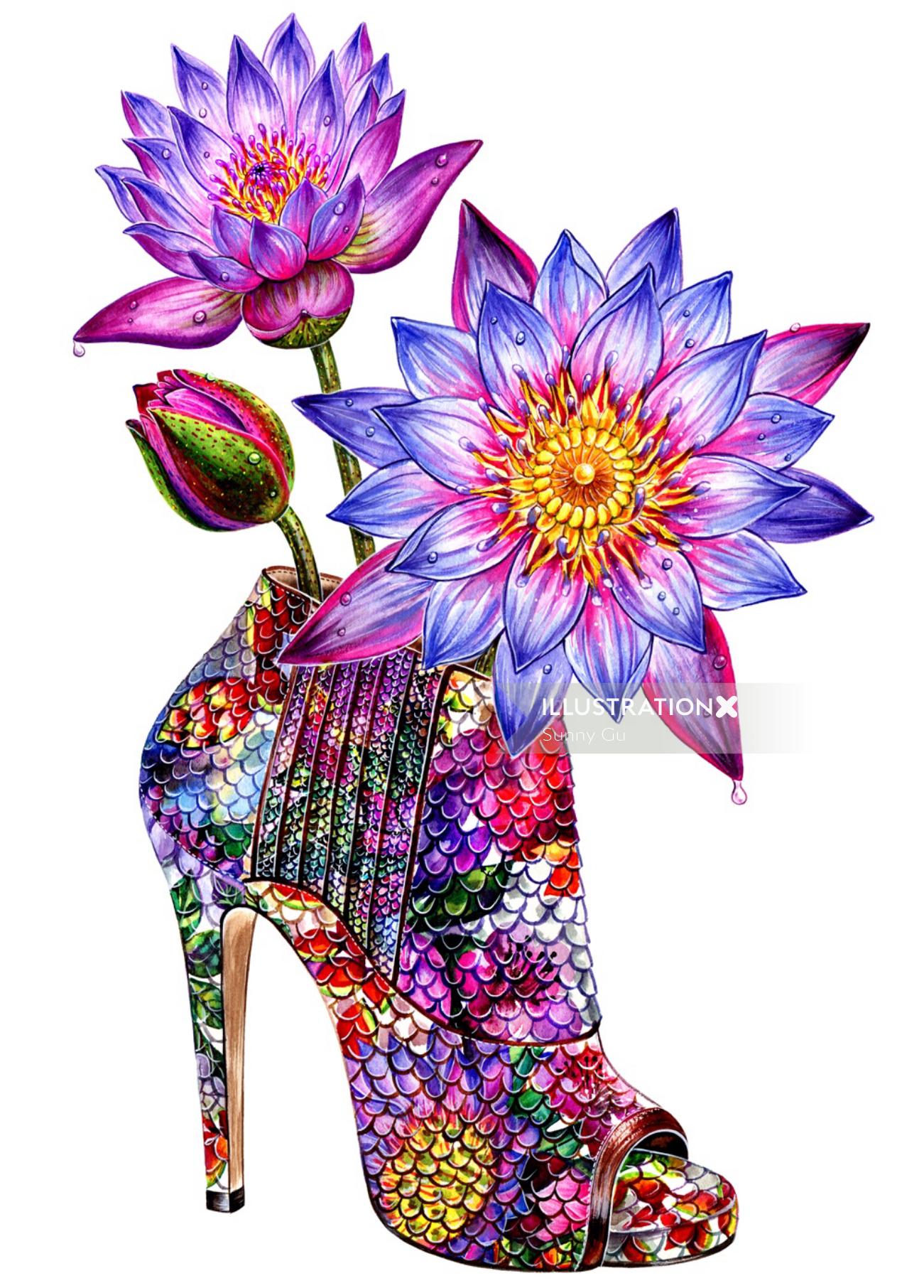 Floral Jimmy Choo Ankle Boots