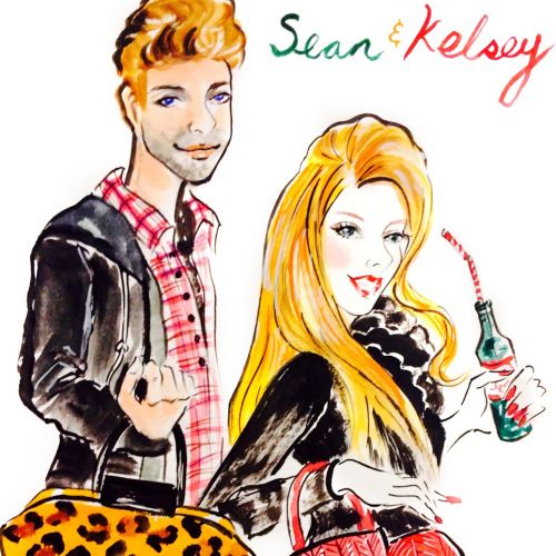 Live event drawing sean & Kelsey 