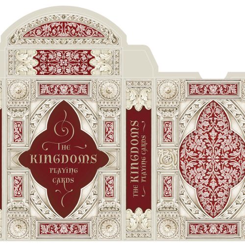 The KINGDOMS playing cards box