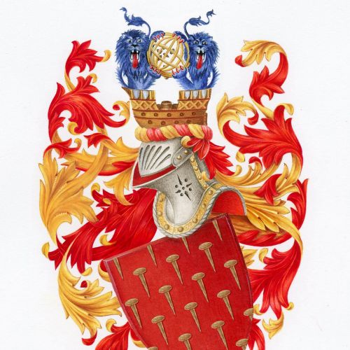 Decorative pattern of Coat of Arms