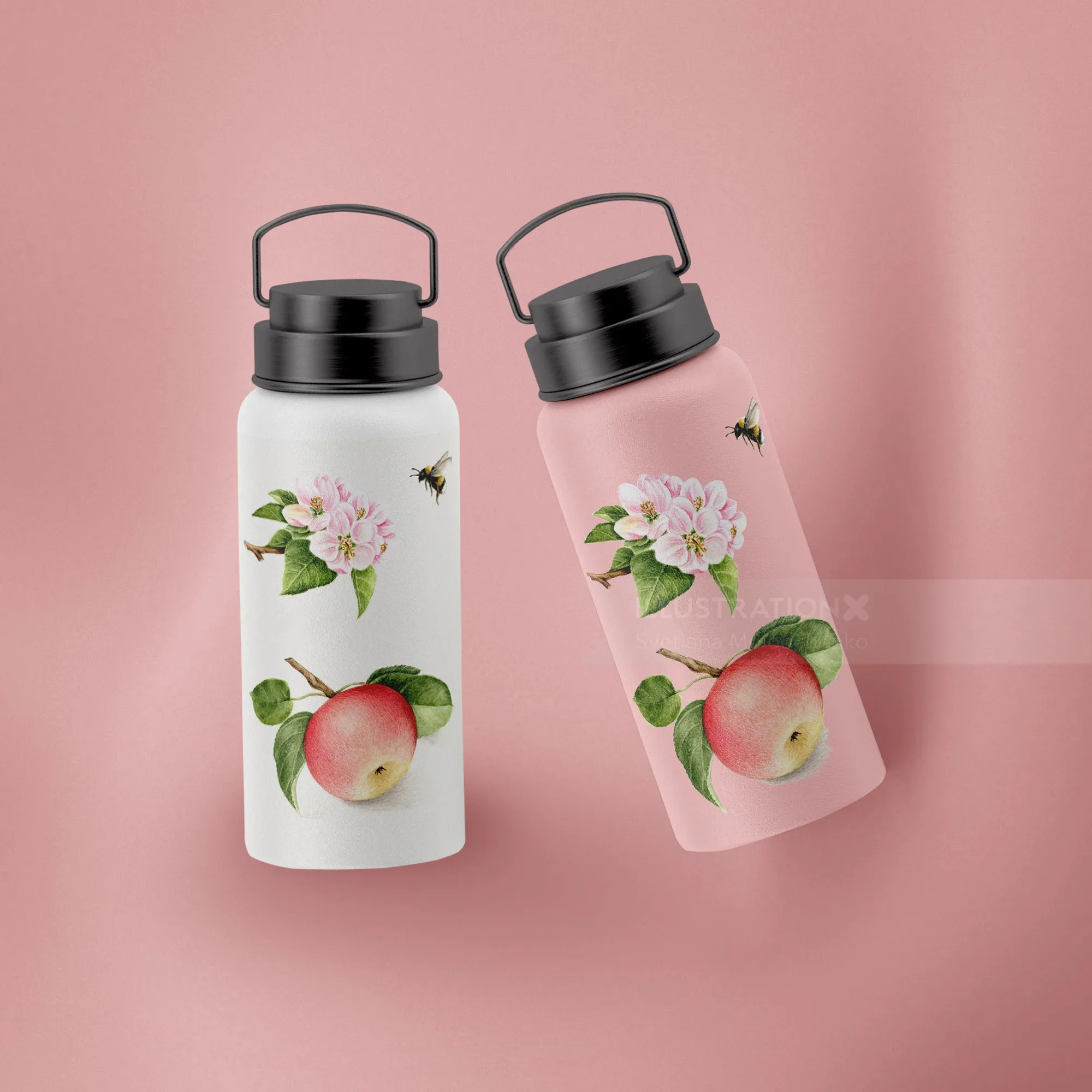 Personalized label design for water bottles