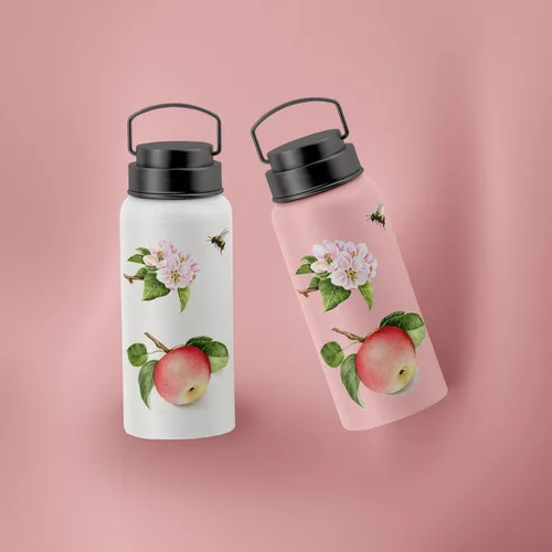 Personalized label design for water bottles