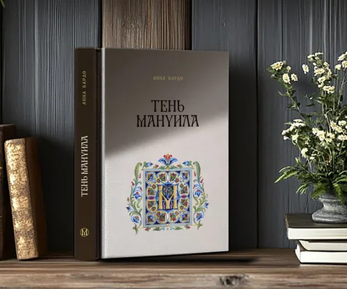 Book cover of The Shadow of Manuel with decorative design