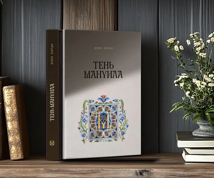 Book cover of The Shadow of Manuel with decorative design