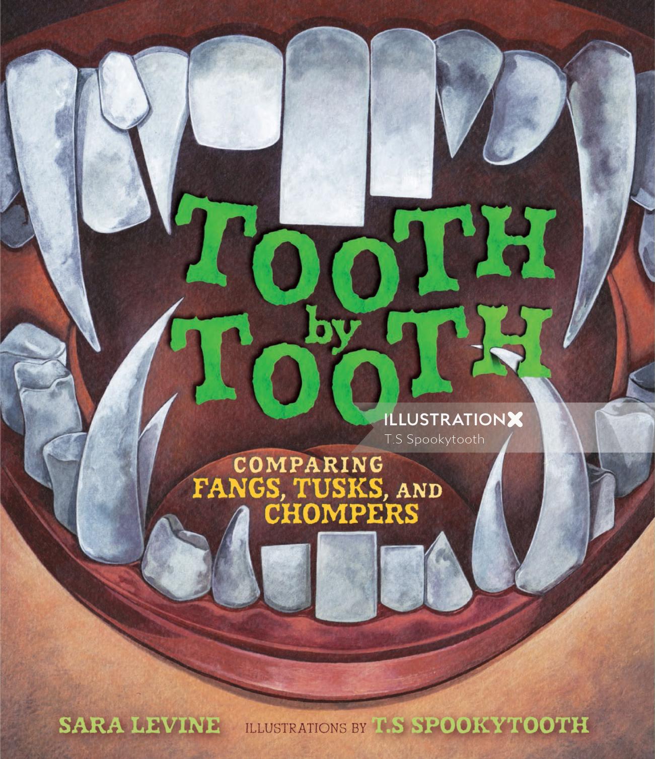 Front cover design for Tooth by Tooth book
