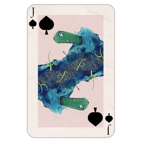 Graphic Playing card J spades

