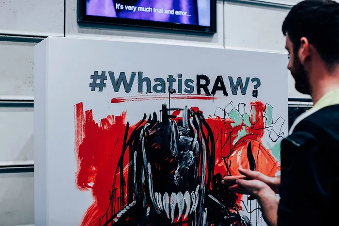 Live event drawing what is raw
