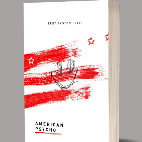 American Psycho book cover illustration by Ben Tallon