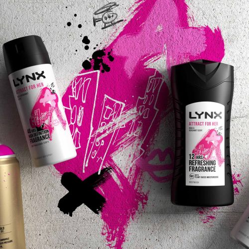 Packaging of Lynx Rose & Bergamot Scent