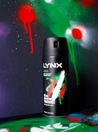 Axe/Lynx のブランド変更のパッケージ デザイン