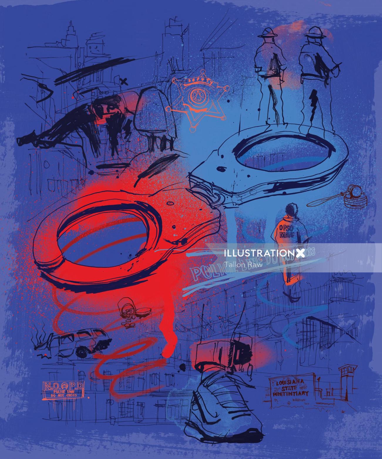 Conceptual And Editorial Illustration By Tallon Raw