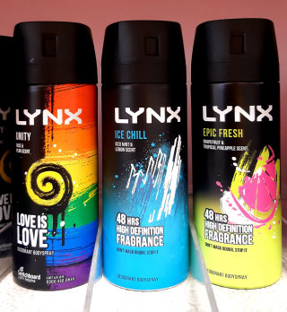 Ilustraciones para el rediseño global del packaging de los productos Lynx/Axe