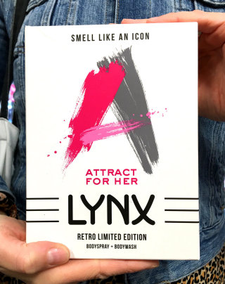 LYNX &amp; AXE レトロ限定ギフトデザイン