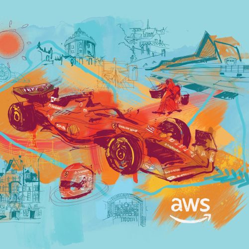 Promoting AWS's Formula 1 Silverstone Event