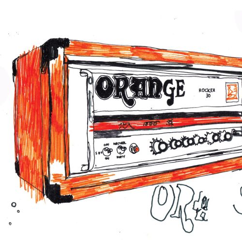 Orange amplifier illustration by Ben Tallon