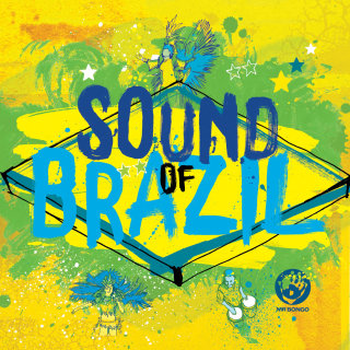 Carátula recopilatoria de música brasileña.