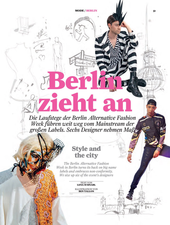 Berlin zieht un diseño de póster
