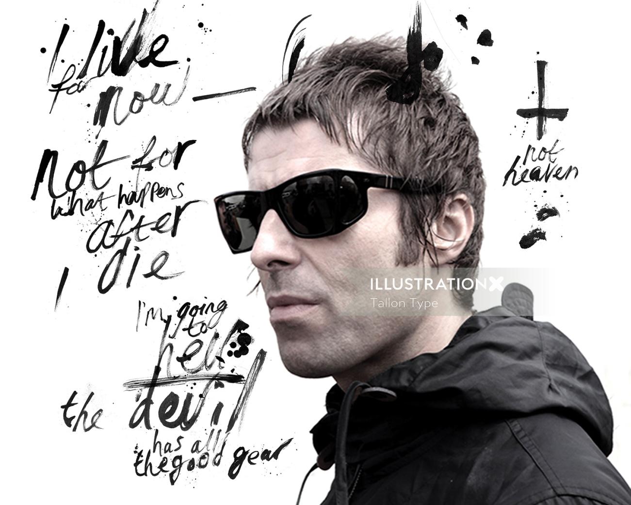 Liam Gallagher contemporâneo