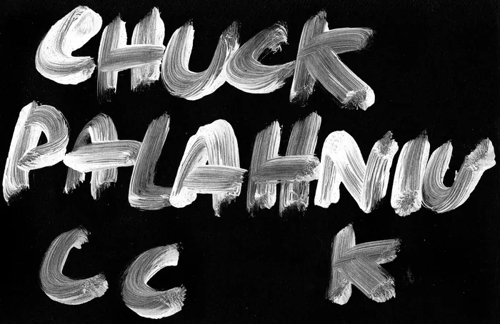 Lettering chuck palahniu
