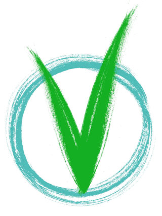 Logo LED végétal pour Vertegrow