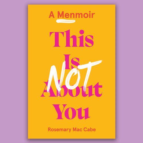 Book jacket design of 'This is Not About You'