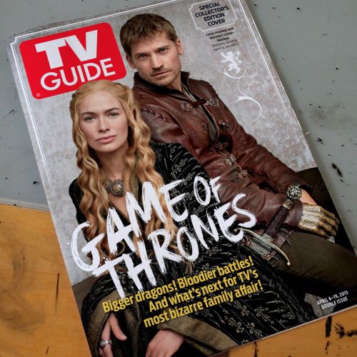 TV Guide Game of Thrones front cover illustration