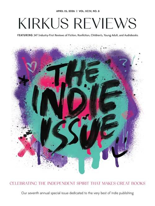Kirkus Reviews Indie Issue cover art by Tallon Type