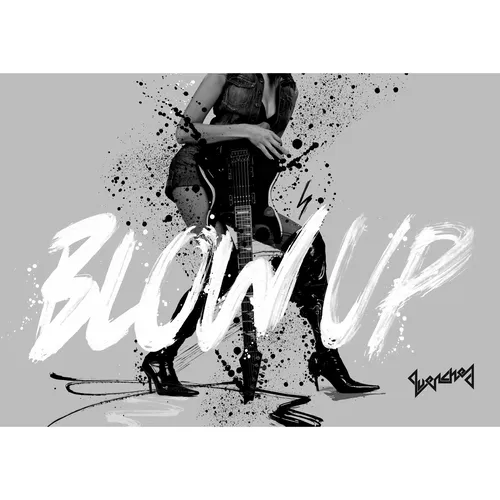 Quenched Music promotional typographic treatment