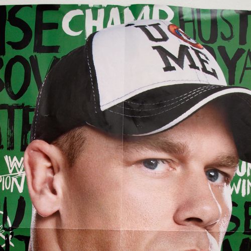 Lettering poster design for wwe Superstar John Cena