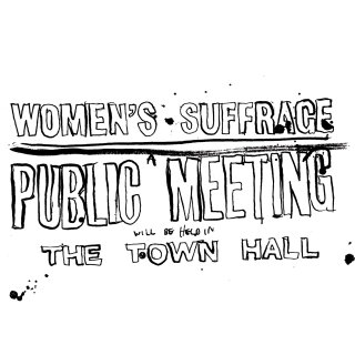 Reunión pública de superficie de mujeres de letras
