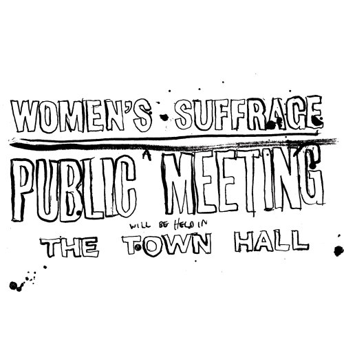 刻字妇女表面公开会议