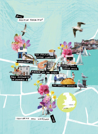 Guía de mapas de la ciudad.
